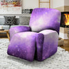 Abstract Purple Galaxy Space Recliner Cover-grizzshop