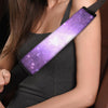 Abstract Purple Galaxy Space Seat Belt Cover-grizzshop