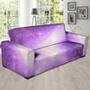 Abstract Purple Galaxy Space Sofa Cover-grizzshop