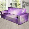 Abstract Purple Galaxy Space Sofa Cover-grizzshop