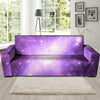 Abstract Purple Galaxy Space Sofa Cover-grizzshop