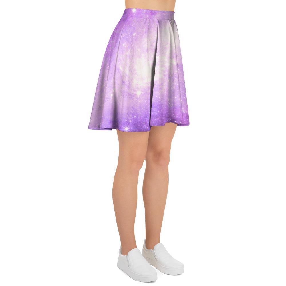 Abstract Purple Galaxy Space Women's Skirt-grizzshop