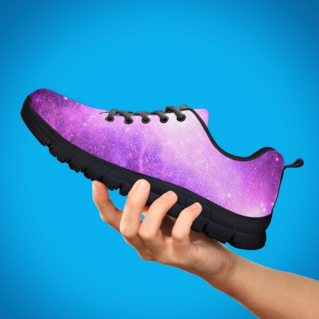 Abstract Purple Galaxy Space Women's Sneakers-grizzshop