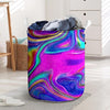 Abstract Purple Laundry Basket-grizzshop