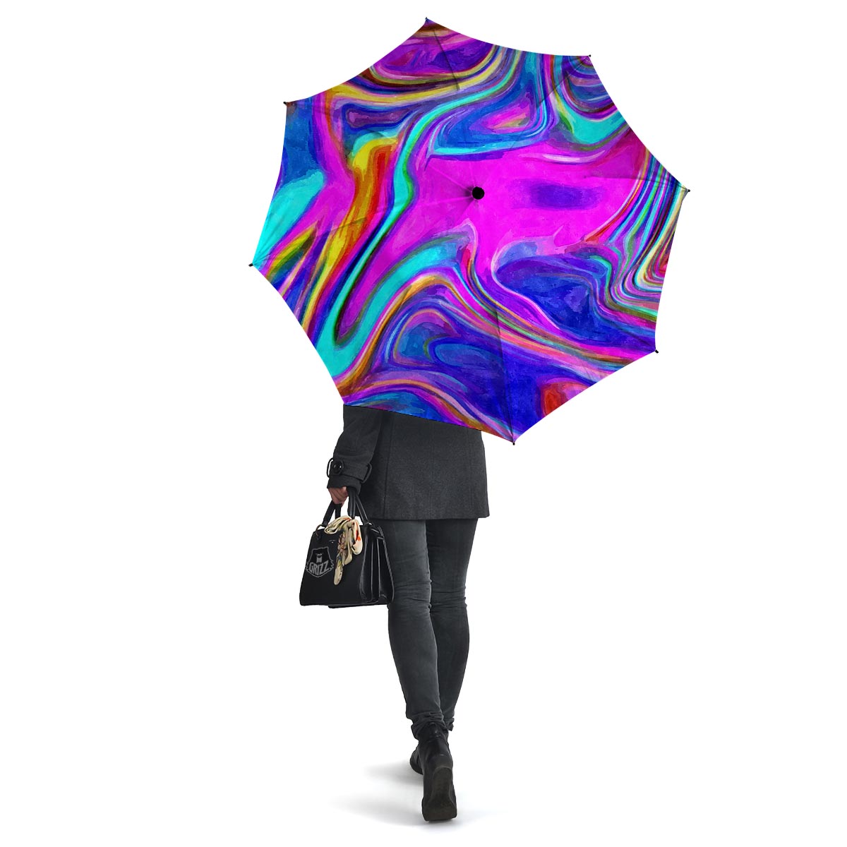 Abstract Purple Umbrella-grizzshop