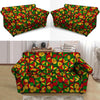 Abstract Reggae Rasta Loveseat Cover-grizzshop