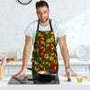 Abstract Reggae Rasta Men's Apron-grizzshop