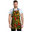 Abstract Reggae Rasta Men's Apron-grizzshop