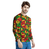 Abstract Reggae Rasta Men's Sweatshirt-grizzshop