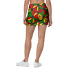 Abstract Reggae Rasta Mini Skirt-grizzshop