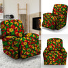 Abstract Reggae Rasta Recliner Cover-grizzshop