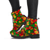 Abstract Reggae Rasta Women's Boots-grizzshop