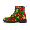 Abstract Reggae Rasta Women's Boots-grizzshop