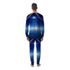 Abstract Sci Fi On Earth Print Men's Pajamas-grizzshop