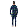 Abstract Shark Print Pattern Men's Pajamas-grizzshop