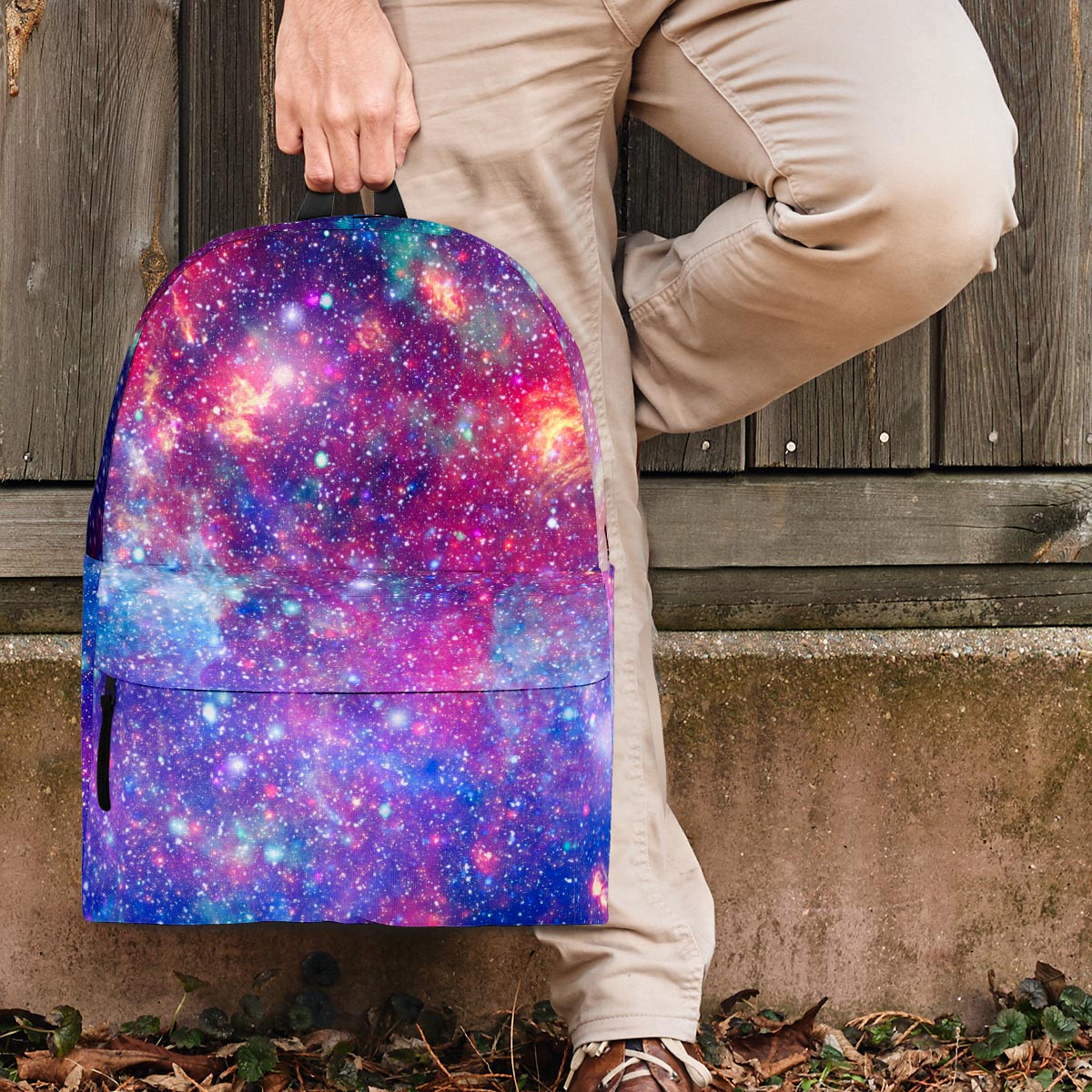 Abstract Starfield Galaxy Space Backpack-grizzshop