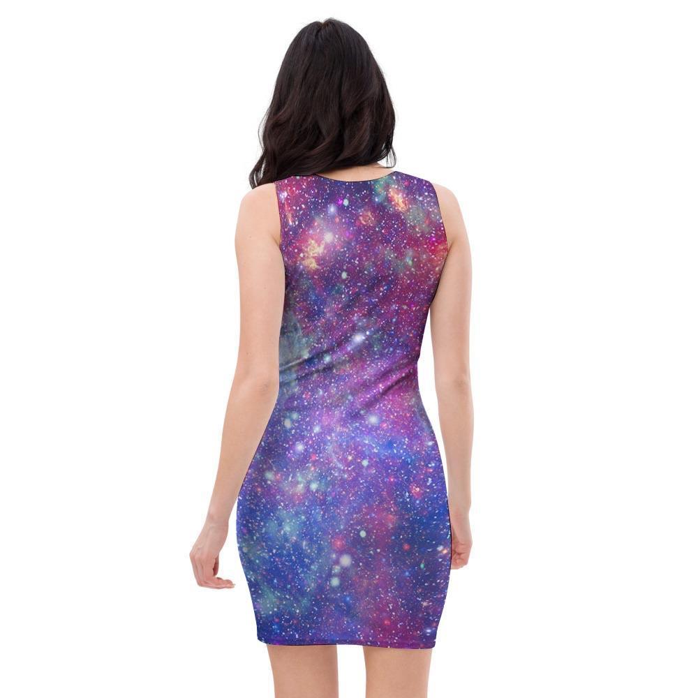 Galaxy bodycon dress hotsell