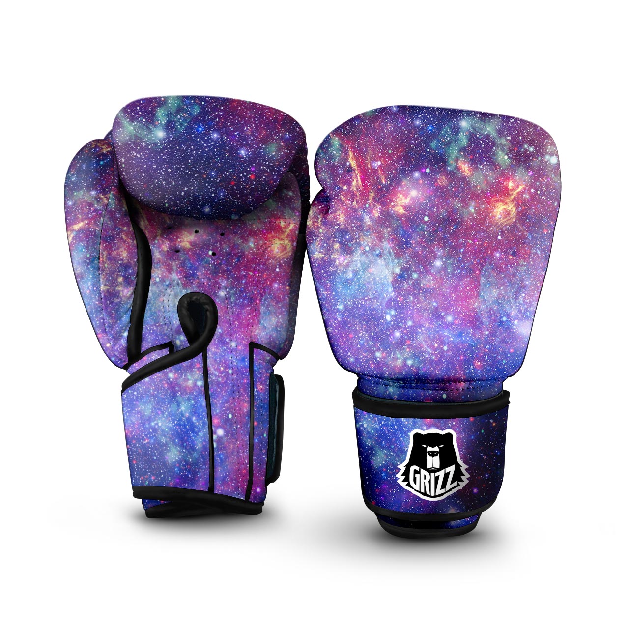 Abstract Starfield Galaxy Space Boxing Gloves-grizzshop