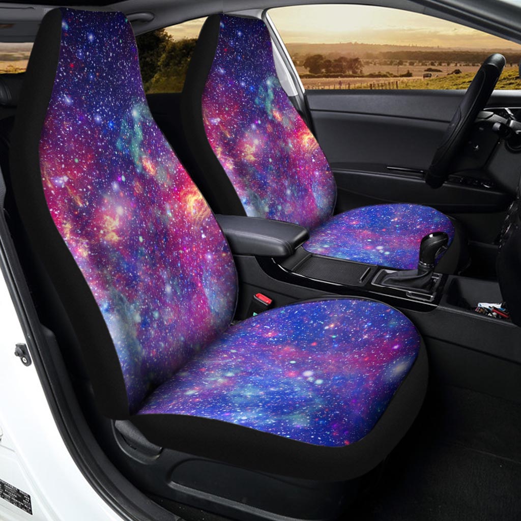 Abstract Starfield Galaxy Space Car Seat Covers-grizzshop