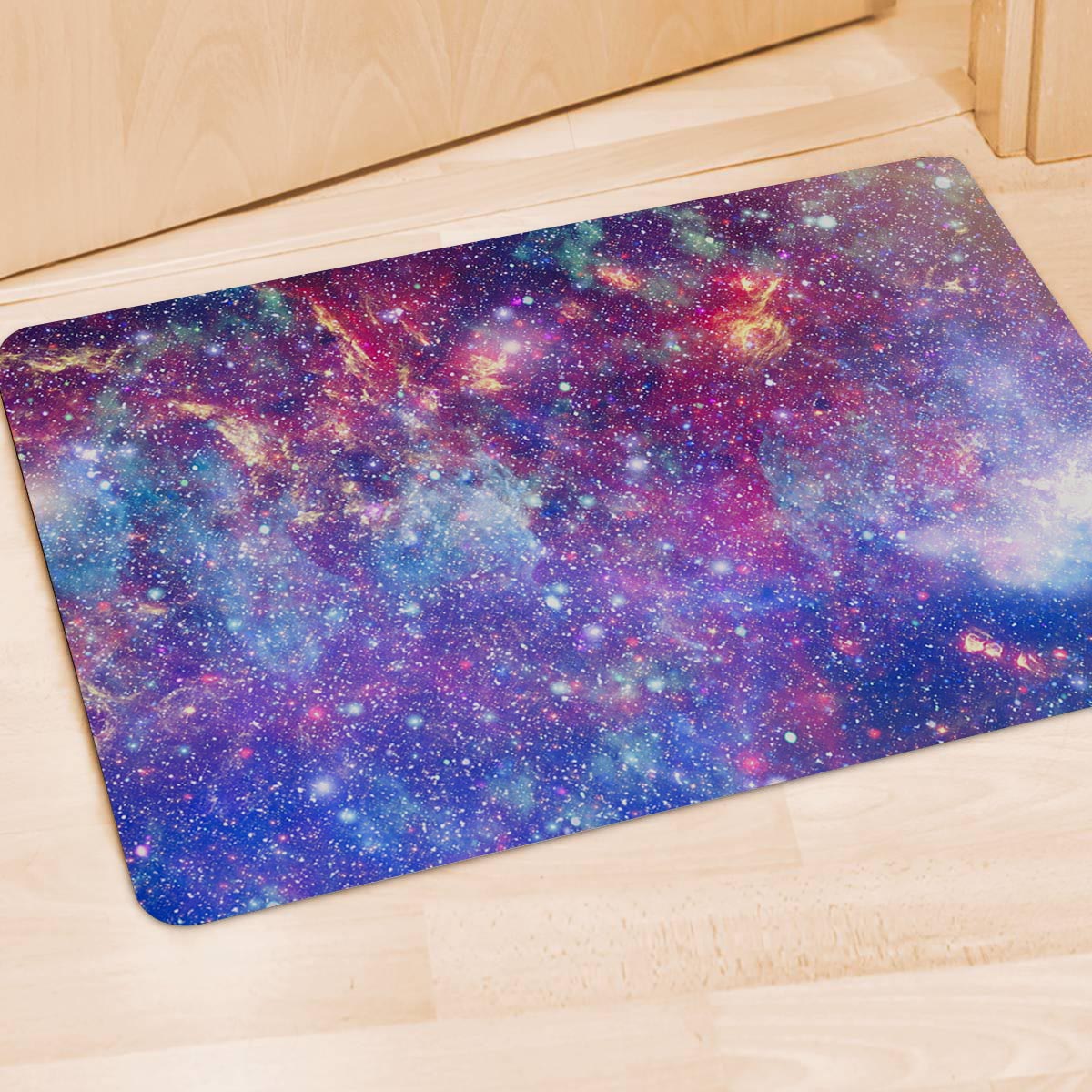 Abstract Starfield Galaxy Space Door Mat-grizzshop