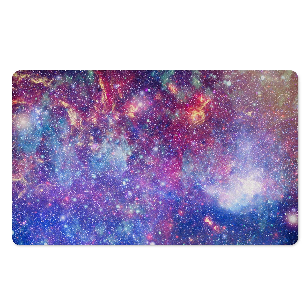 Abstract Starfield Galaxy Space Door Mat-grizzshop