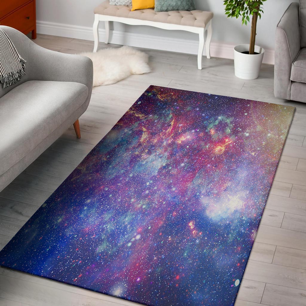 Abstract Starfield Galaxy Space Floor Mat-grizzshop