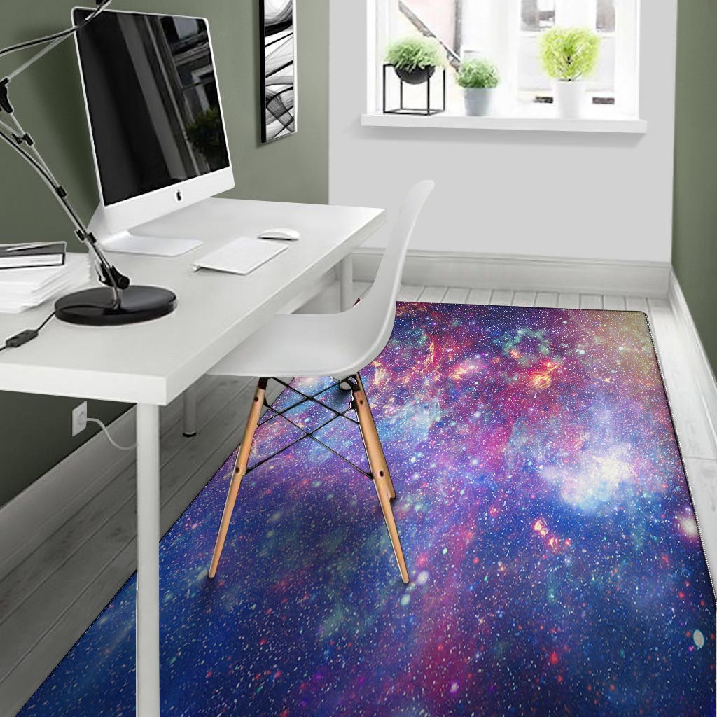 Abstract Starfield Galaxy Space Floor Mat-grizzshop