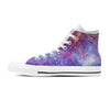 Abstract Starfield Galaxy Space Men's High Top Shoes-grizzshop
