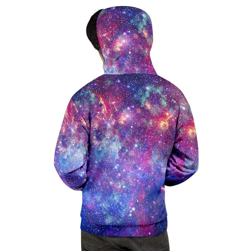 Abstract Starfield Galaxy Space Men's Hoodie-grizzshop