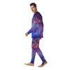 Abstract Starfield Galaxy Space Men's Pajamas-grizzshop
