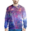 Abstract Starfield Galaxy Space Men's Sweatshirt-grizzshop