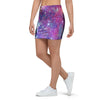 Abstract Starfield Galaxy Space Mini Skirt-grizzshop