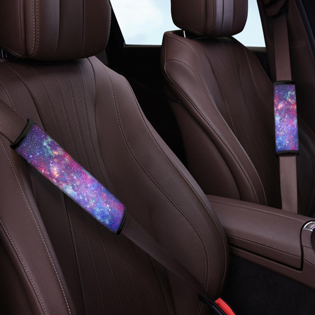 Abstract Starfield Galaxy Space Seat Belt Cover-grizzshop