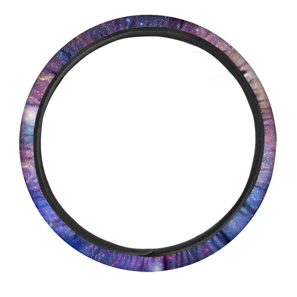 Abstract Starfield Galaxy Space Steering Wheel Cover-grizzshop