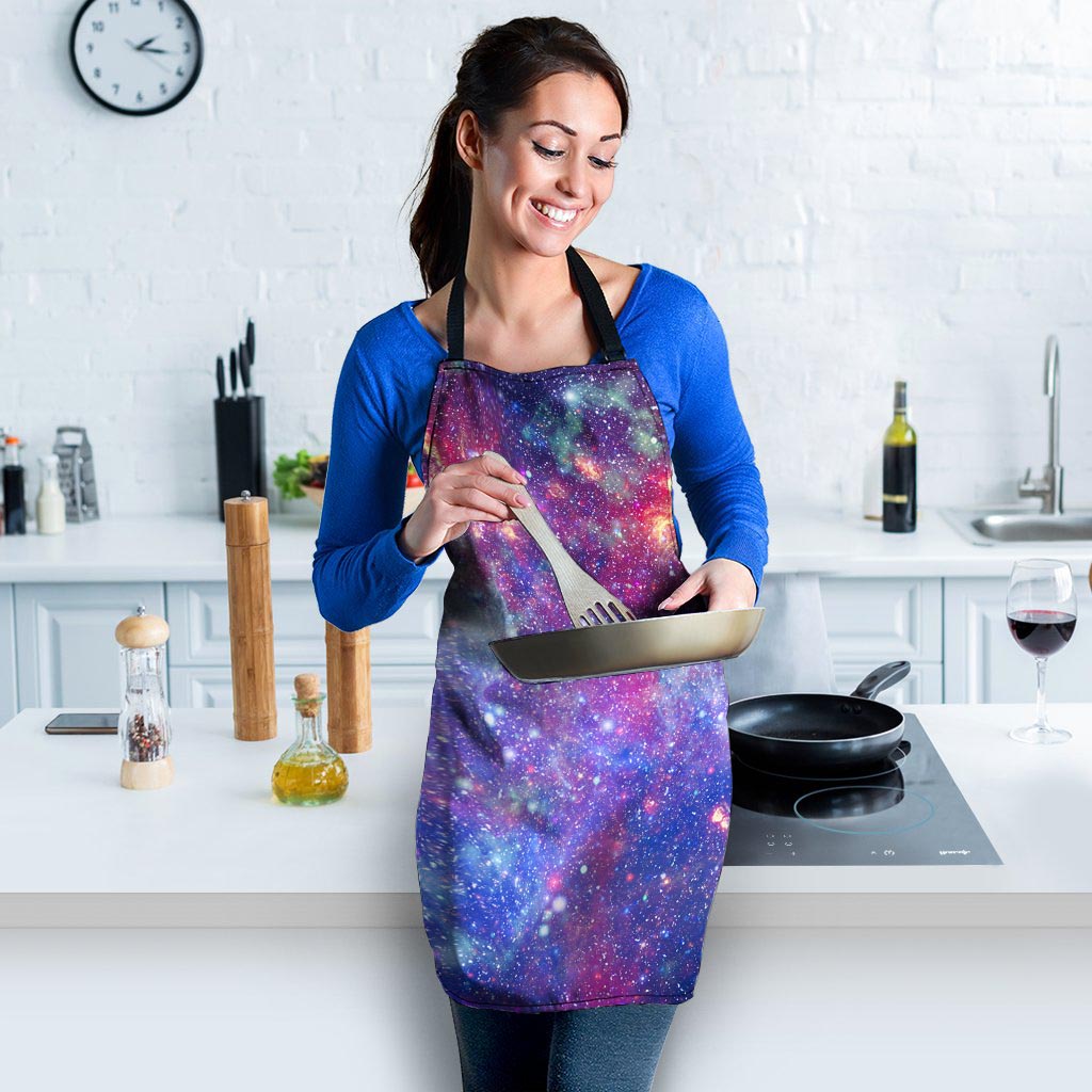 Abstract Starfield Galaxy Space Women's Apron-grizzshop