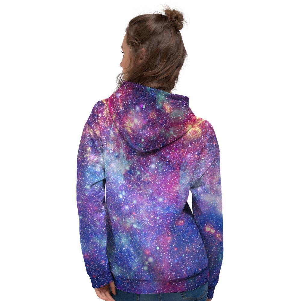 Abstract Starfield Galaxy Space Women's Hoodie-grizzshop