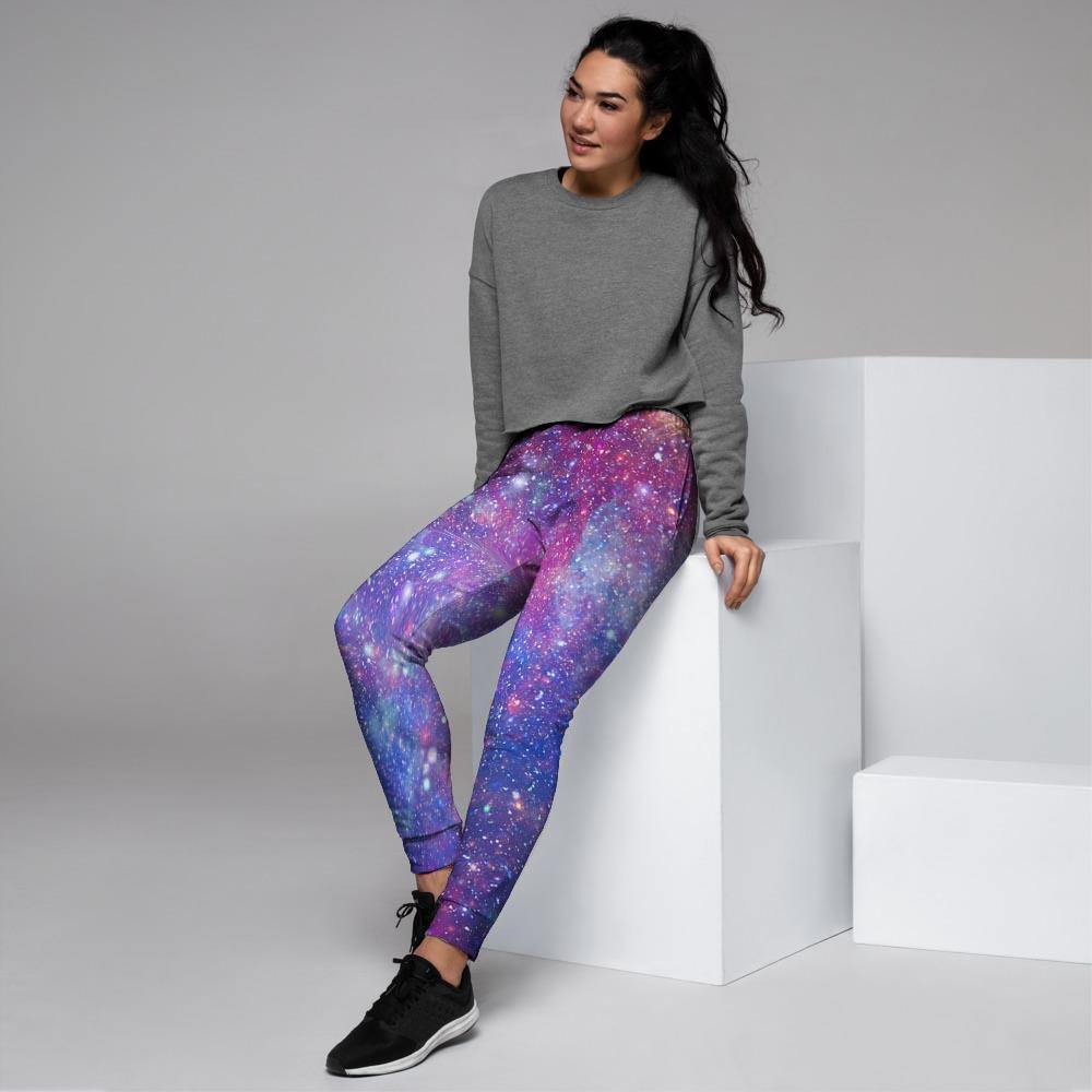 Abstract Starfield Galaxy Space Women's Joggers-grizzshop