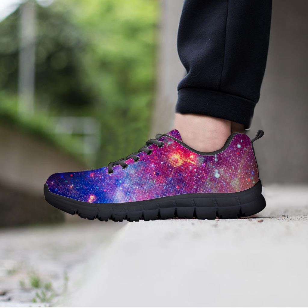 Abstract Starfield Galaxy Space Women's Sneakers-grizzshop