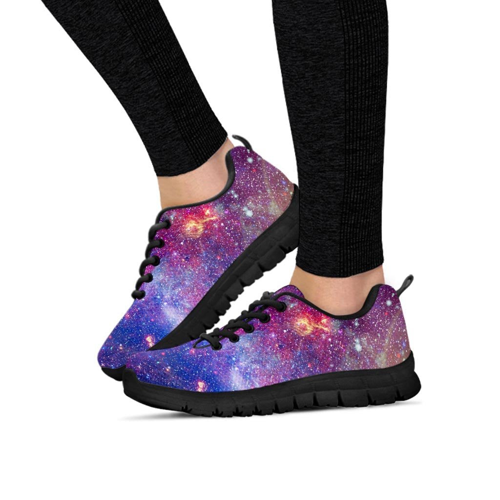 Abstract Starfield Galaxy Space Women's Sneakers-grizzshop