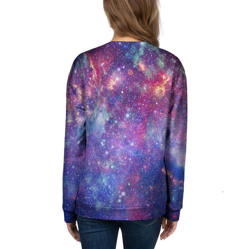 Abstract Starfield Galaxy Space Women's Sweatshirt-grizzshop