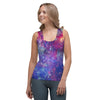 Abstract Starfield Galaxy Space Women's Tank Top-grizzshop