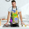 Abstract Tie Dye Men's Apron-grizzshop