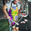 Abstract Tie Dye Men's Apron-grizzshop