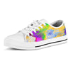 Abstract Tie Dye Men's Low Top Shoes-grizzshop