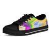 Abstract Tie Dye Men's Low Top Shoes-grizzshop