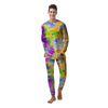 Abstract Tie Dye Men's Pajamas-grizzshop