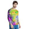 Abstract Tie Dye Men's Sweatshirt-grizzshop