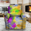 Abstract Tie Dye Recliner Cover-grizzshop