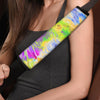 Abstract Tie Dye Seat Belt Cover-grizzshop