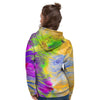 Abstract Tie Dye Women's Hoodie-grizzshop